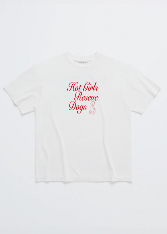HOT GIRLS RESCUE DOGS TEE